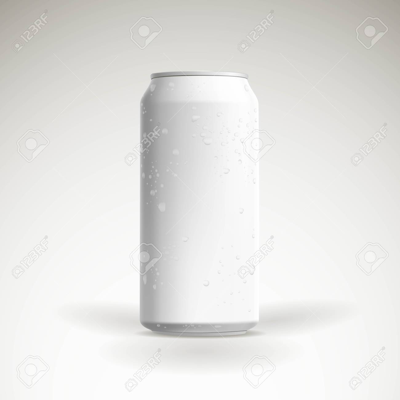 Download Photorealistic Vector Beer Can Mockup With Water Drops Royalty Free Cliparts Vectors And Stock Illustration Image 55612026