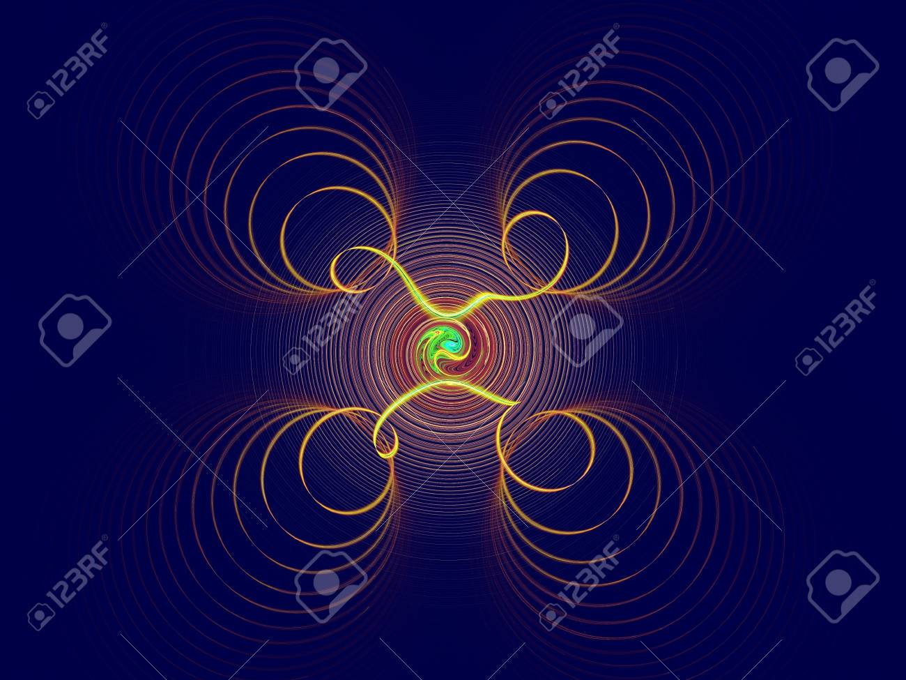 抽象的なフラクタルデジタルコラージュ 現代の技術 背景 コンピュータによって作成されました ブックカバー イラスト 印刷 タイトル 壁紙など人気のデザイン要素ラスター クリップ アート の写真素材 画像素材 Image