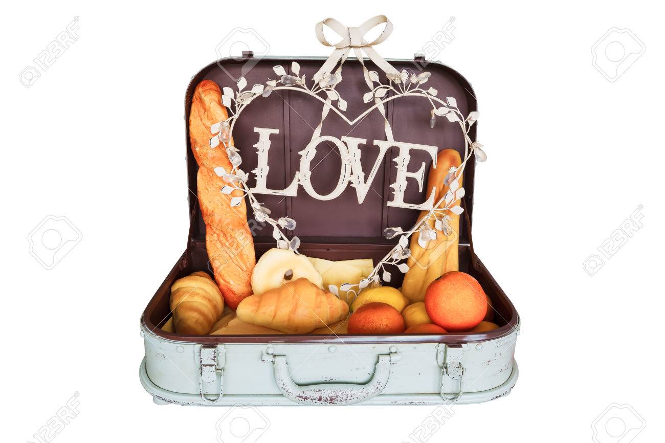 bread suitcase
