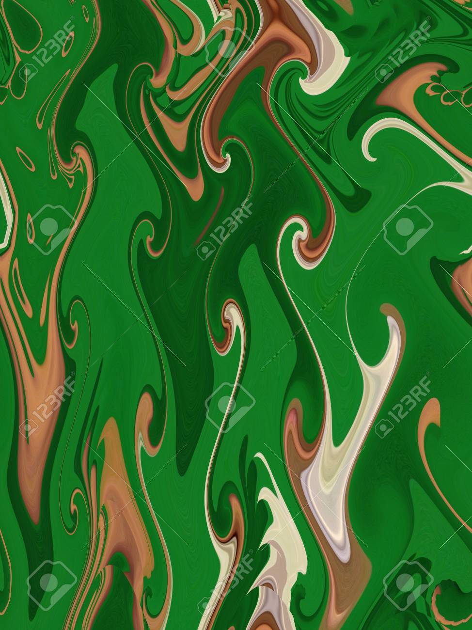 緑の色波効果を背景 の写真素材 画像素材 Image