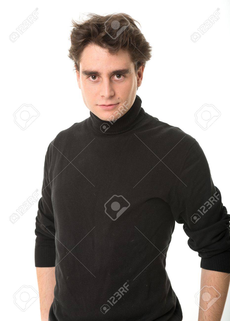 man with turtleneck