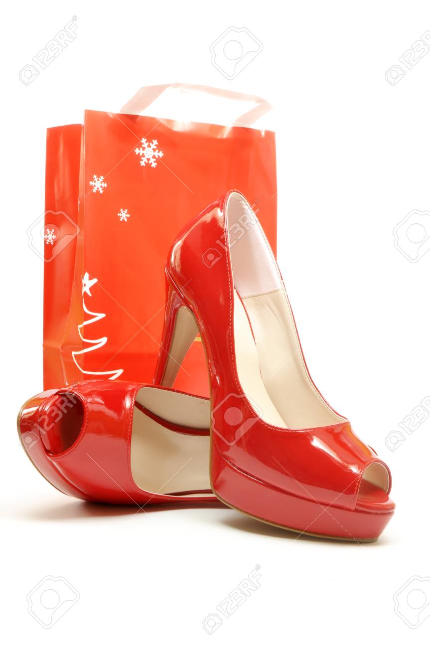 zapatos rojos fiesta