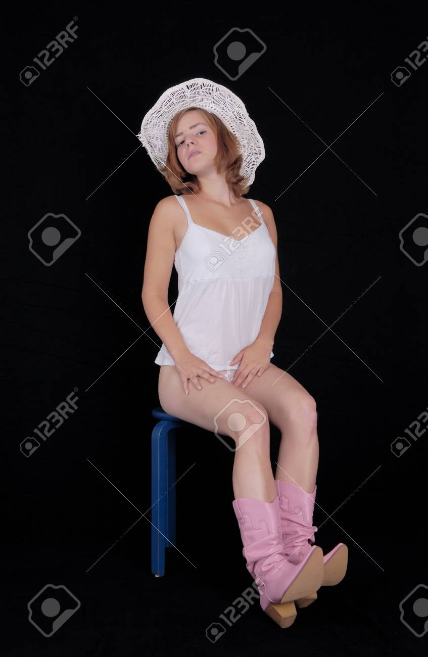 Young Amateurmodel Is Posing Sexy In Studio Stock Photo, Picture and  Royalty Free Image. Image 2391671.