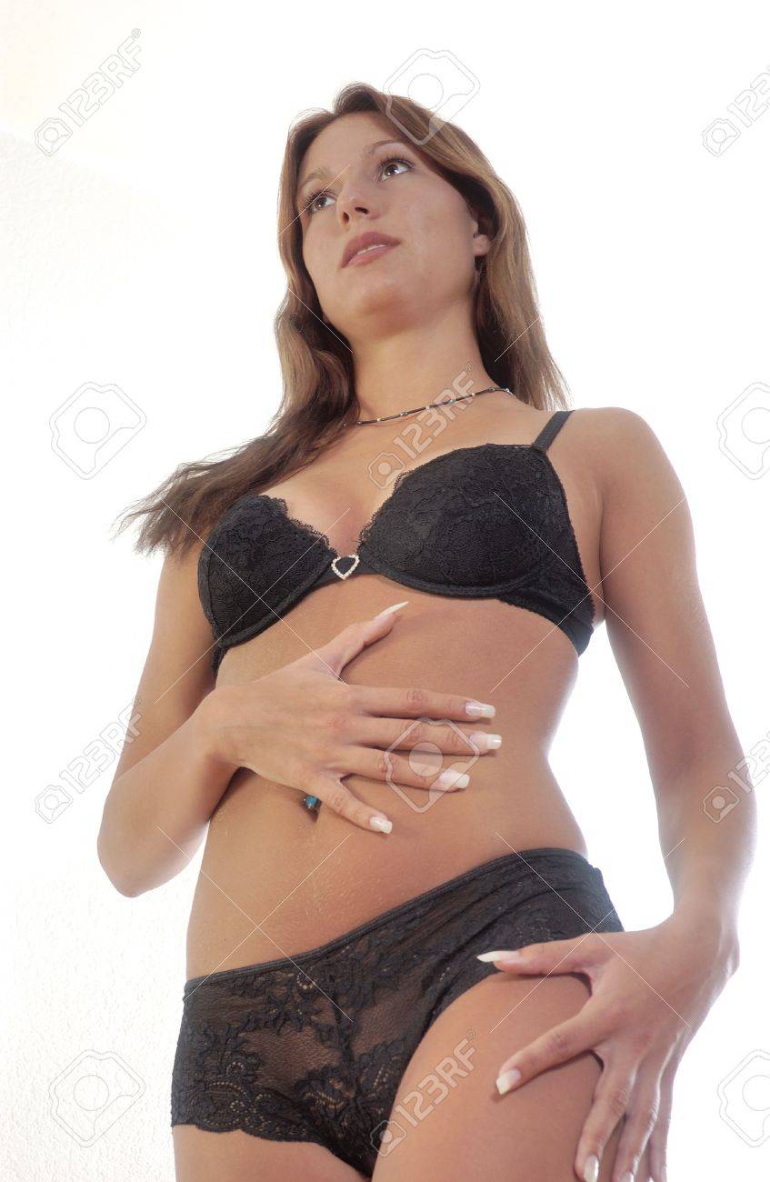 Lingerieshooting With Famous Amateurmodel Stock Photo, Picture and Royalty  Free Image. Image 2435381.