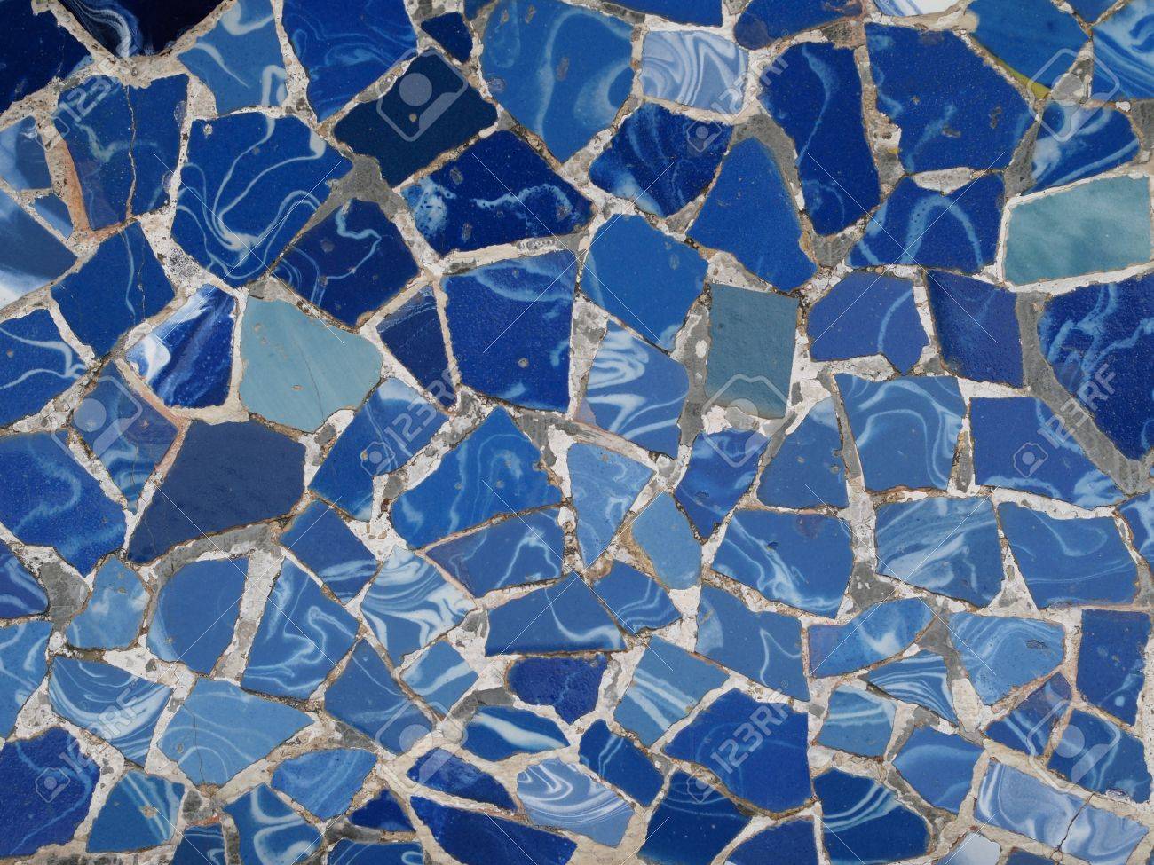 スペイン バルセロナBarcino タイル モザイク アートデザイン