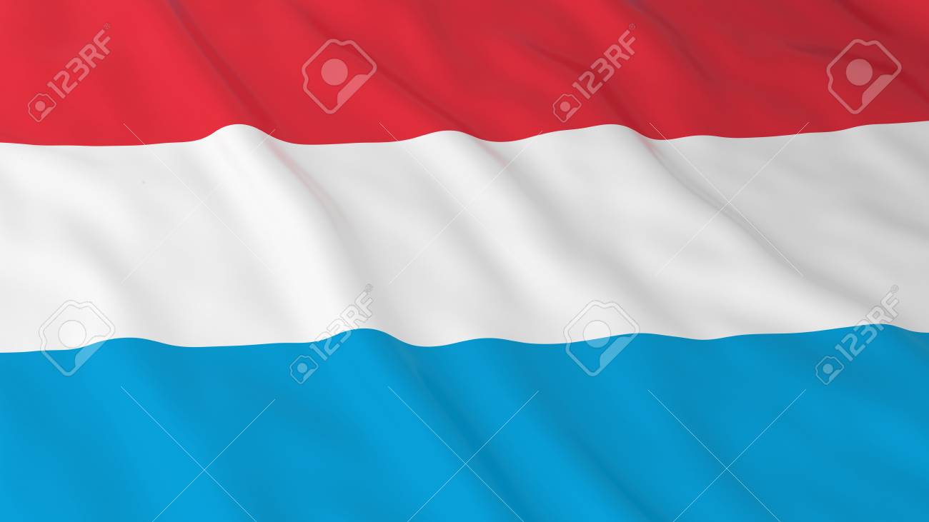 ルクセンブルクの国旗 Hd 背景 ルクセンブルク 3 D イラストレーションの旗 の写真素材 画像素材 Image