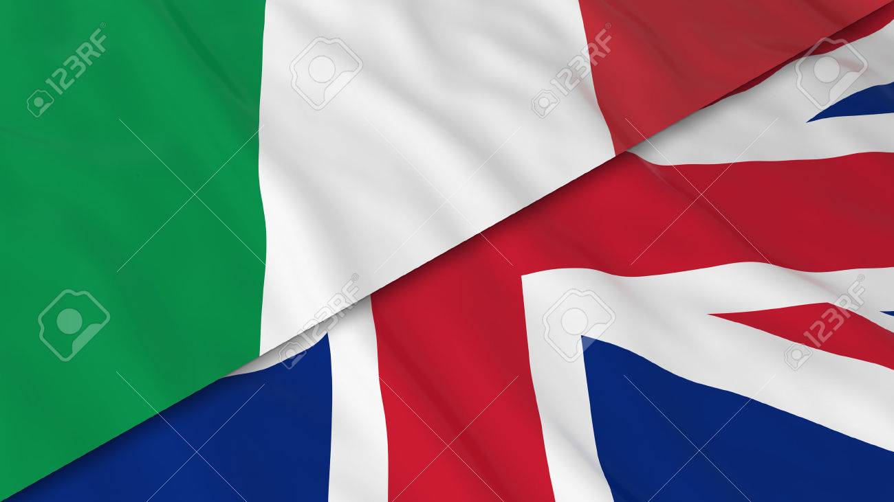flags of italy and