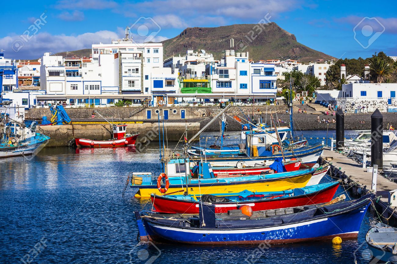 Puerto de las nieves - pictorial fishing village in Gran Canaria - 60168717 Puerto de las nieves - pictorial fishing village in Gran Canaria - 60168717