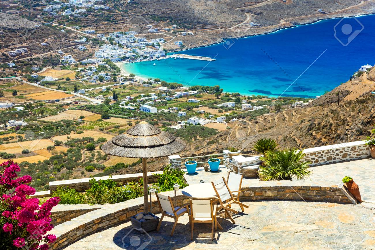 Greece, holidays in beautiful Amorgos island, Cyclades - 60168728 Greece, holidays in beautiful Amorgos island, Cyclades - 60168728