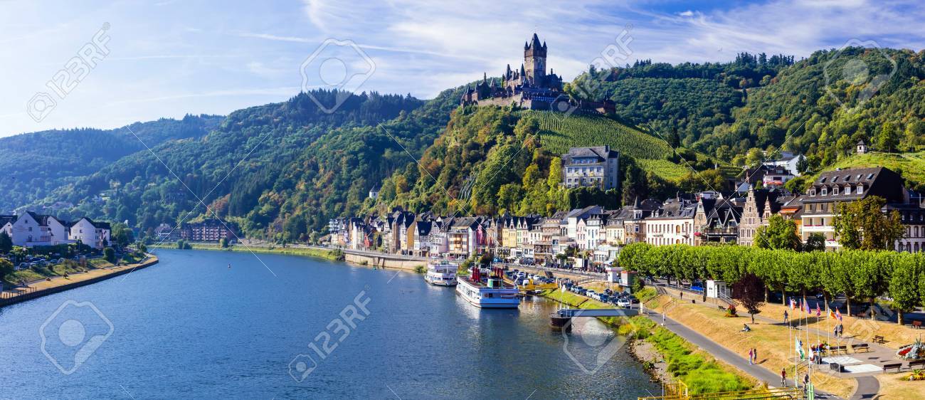 Cochem - medieval town in Rhein river, Germany - 64898221 Cochem - medieval town in Rhein river, Germany - 64898221