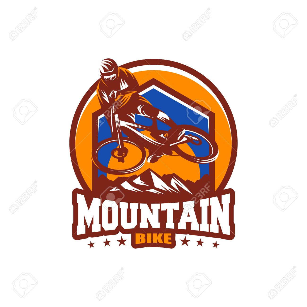mountain bike logo bike logo