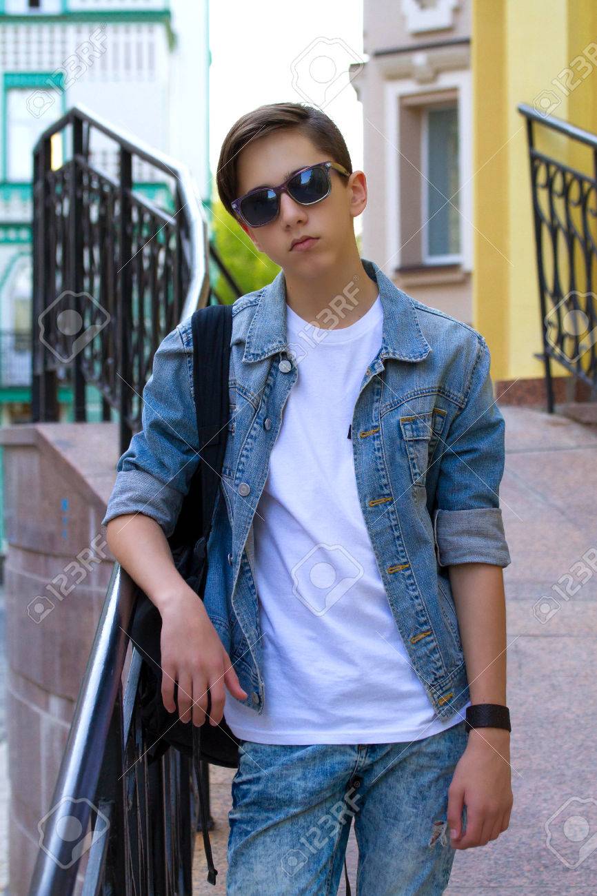 backpack over shoulder