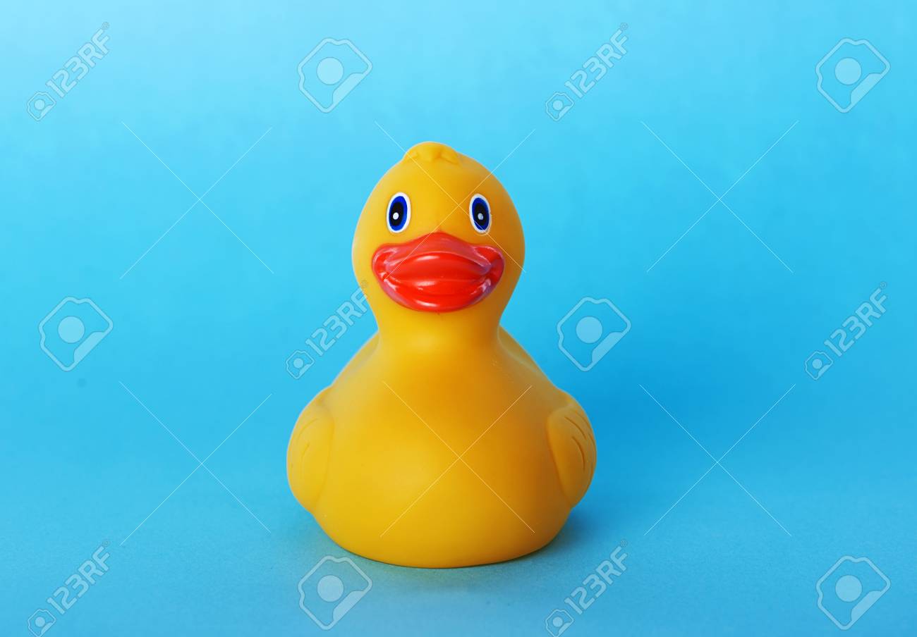 rubber duck blue