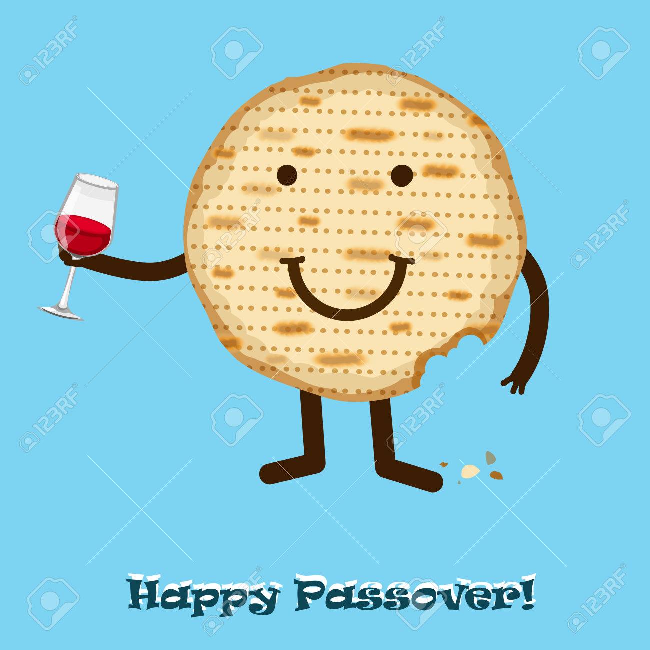 Lustige Gluckliche Judische Passah Grusskarte Vektor Illustration Eps 10 Lizenzfrei Nutzbare Vektorgrafiken Clip Arts Illustrationen Image 55594289