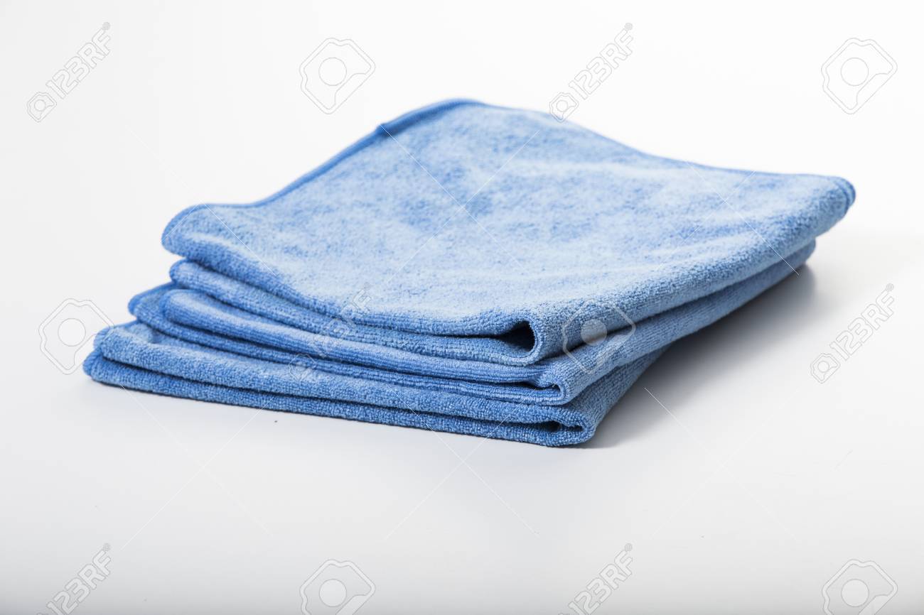 車ワイプのマイクロファイバータオルです の写真素材 画像素材 Image