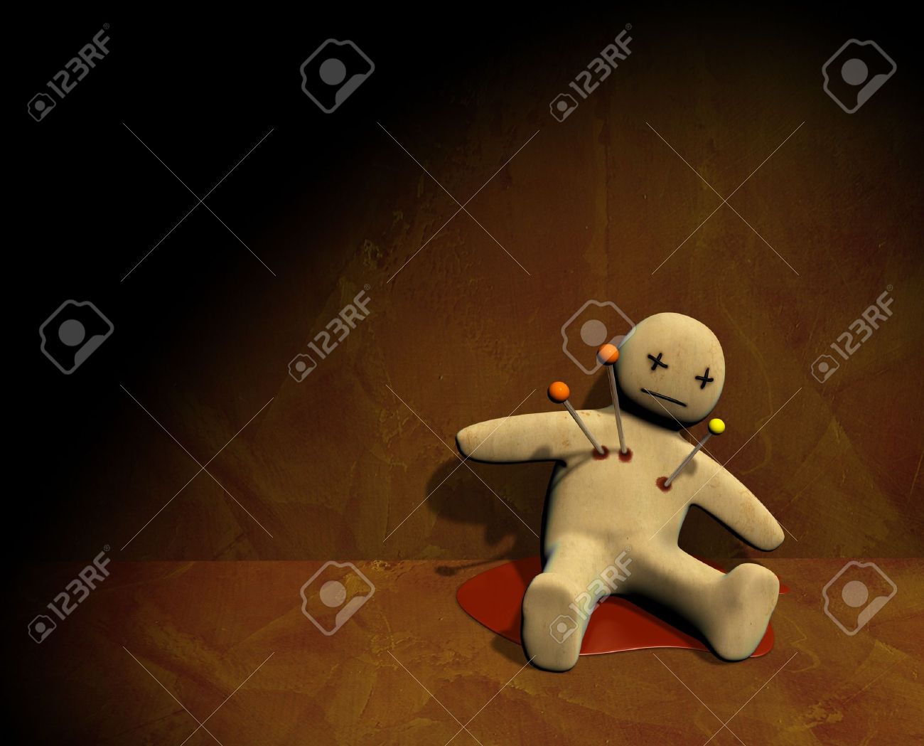 voodoo doll pins