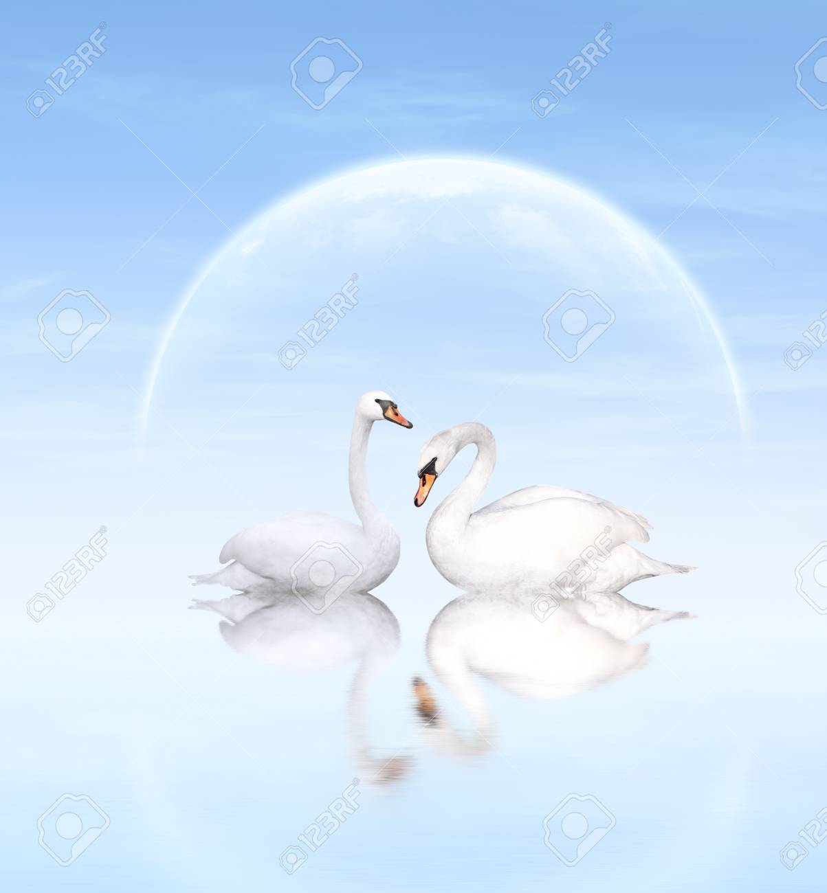 欄間、白鳥2羽 【公式通販】