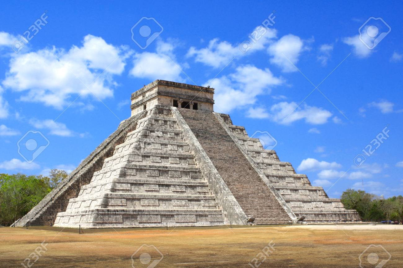 古代マヤのピラミッド ククルカン神殿 チチェン イッツァ ユカタン メキシコ ユネスコ世界遺産 の写真素材 画像素材 Image 古代マヤのピラミッド ククルカン神殿 チチェン イッツァ ユカタン メキシコ ユネスコ世界遺産 の写真素材 画像素材 Image