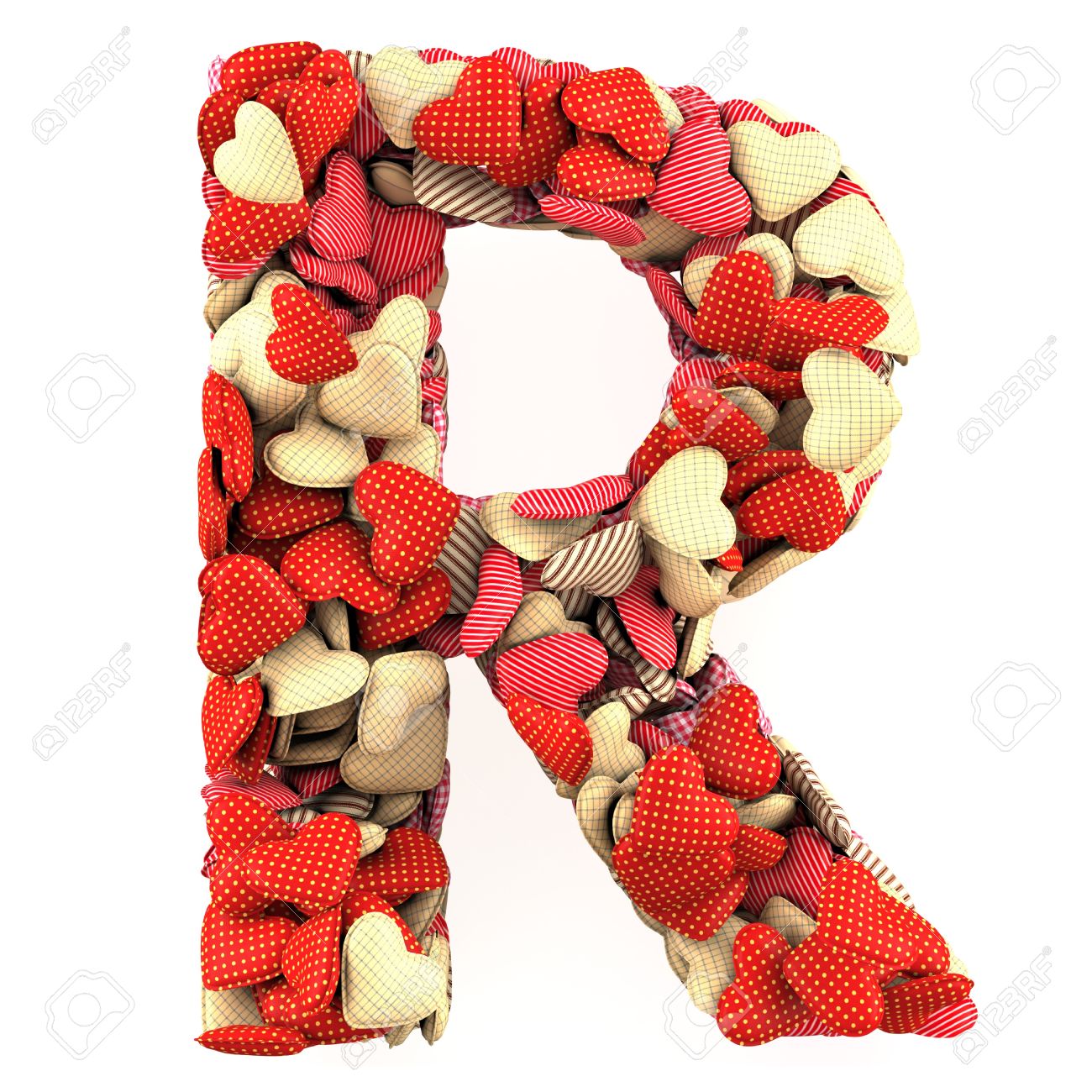 Letra R A Partir De Suaves Cojines En Forma De Corazones La Representacion De Alta Calidad Fotos Retratos Imagenes Y Fotografia De Archivo Libres De Derecho Image