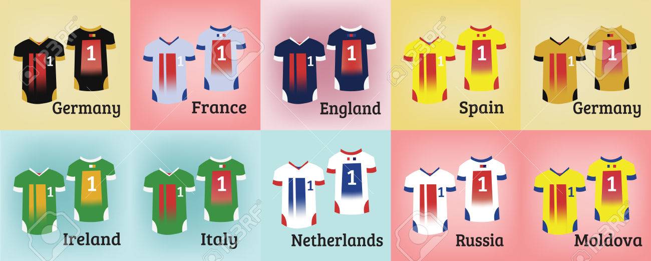 football teams shirts