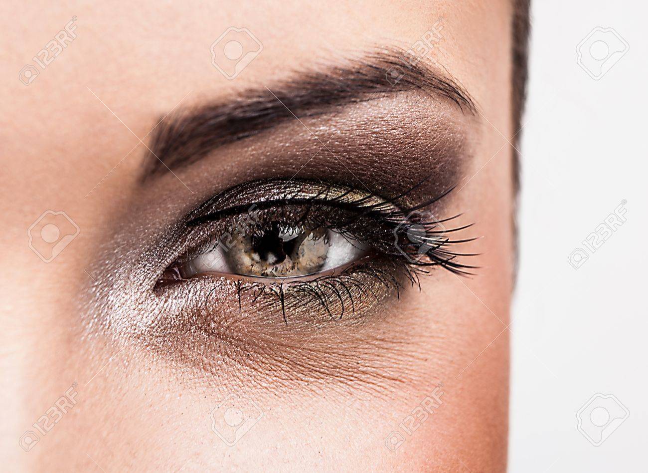Woman eye with beautiful makeup - 15577110 Woman eye with beautiful makeup - 15577110