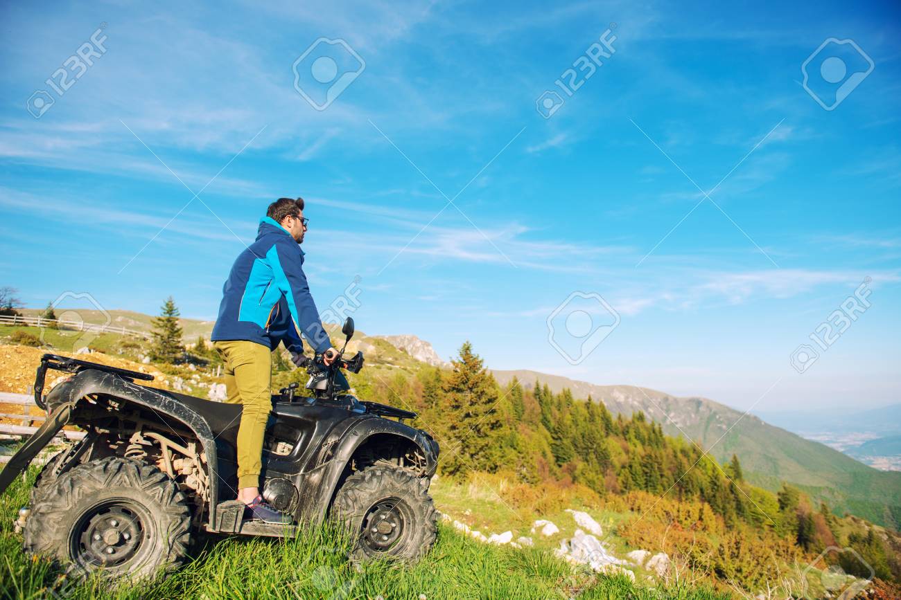 mountain quad bike
