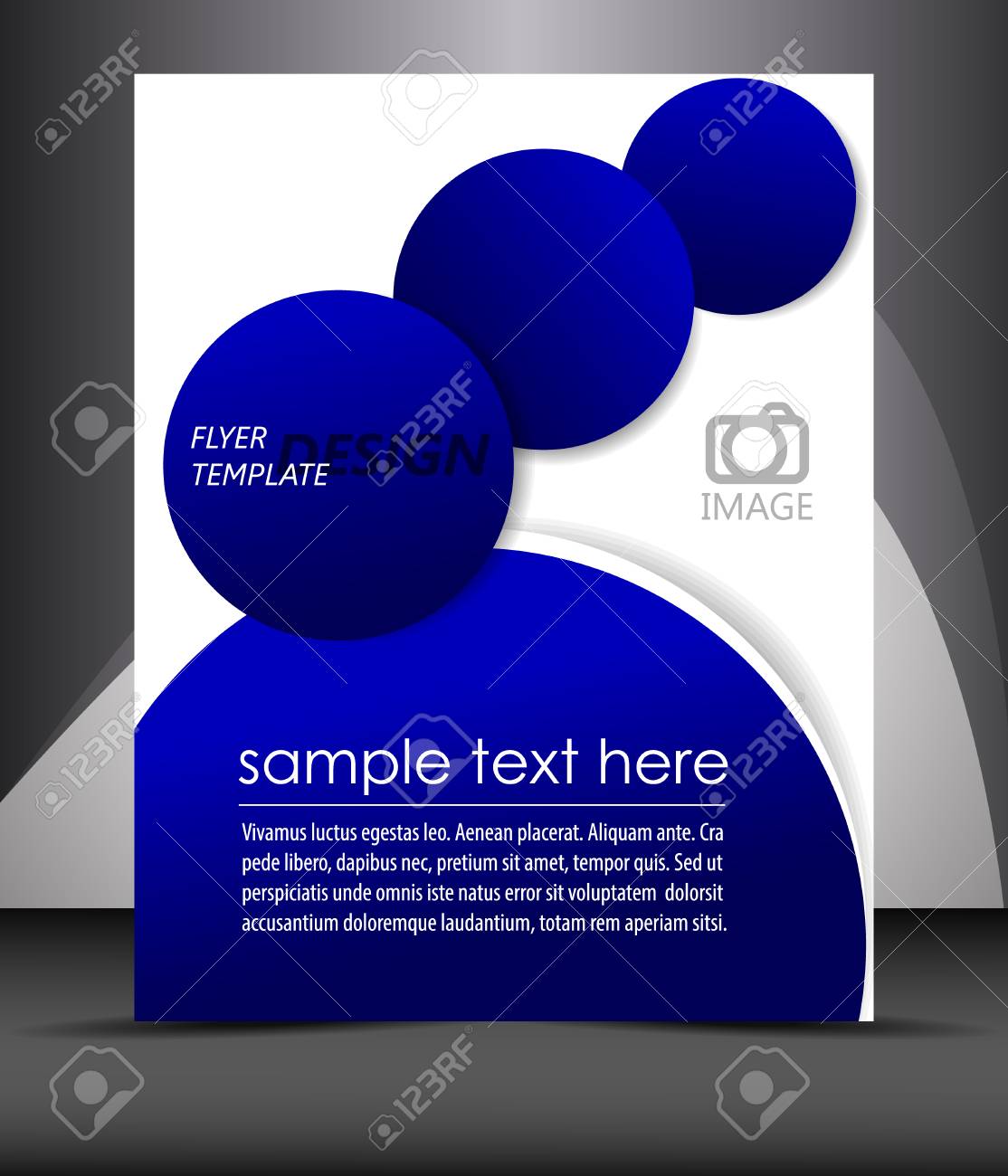 professional business flyer template or corporate banner royalty professional business flyer