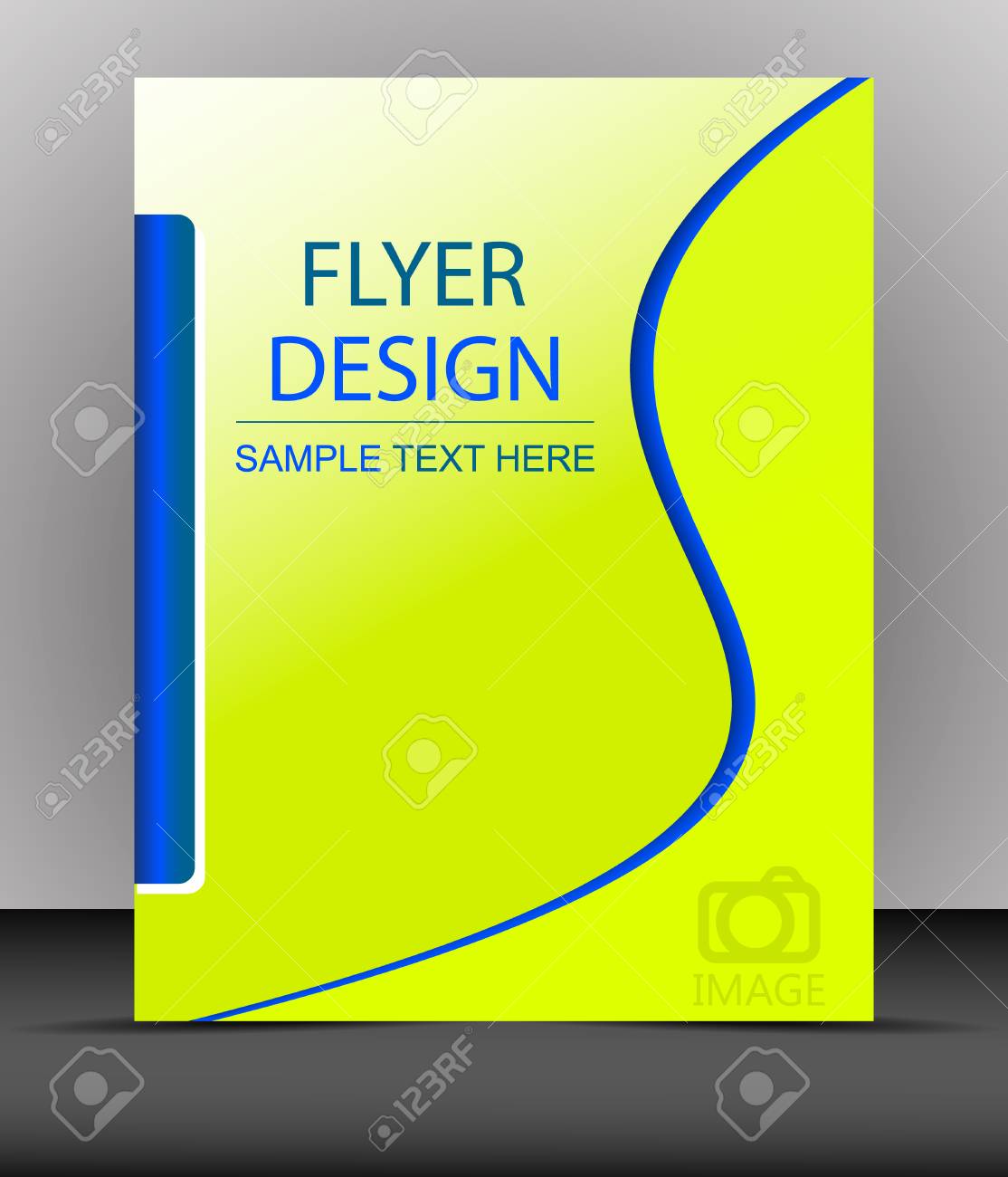business flyer template or corporate banner cover design royalty sample business flyers design
