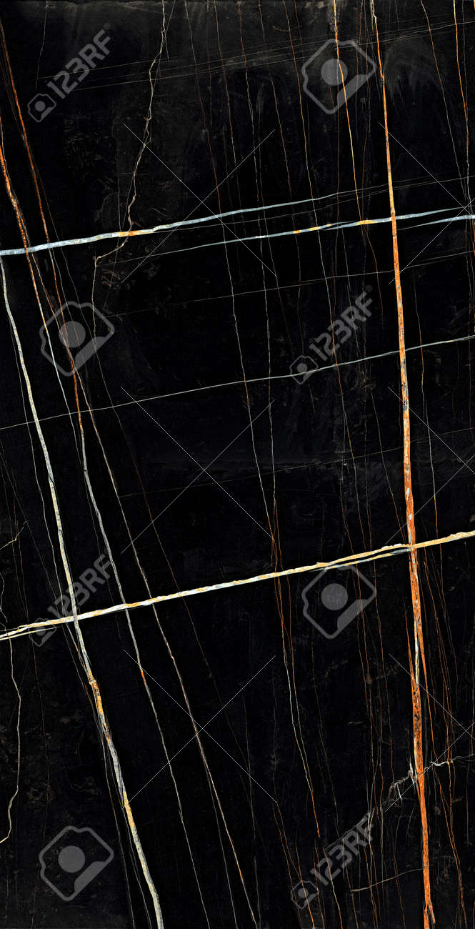 Black Color Polished Finish Statuario Tiles Design Natural Marble Stock  Photo, Picture and Royalty Free Image. Image 164637793., image size:665x1300