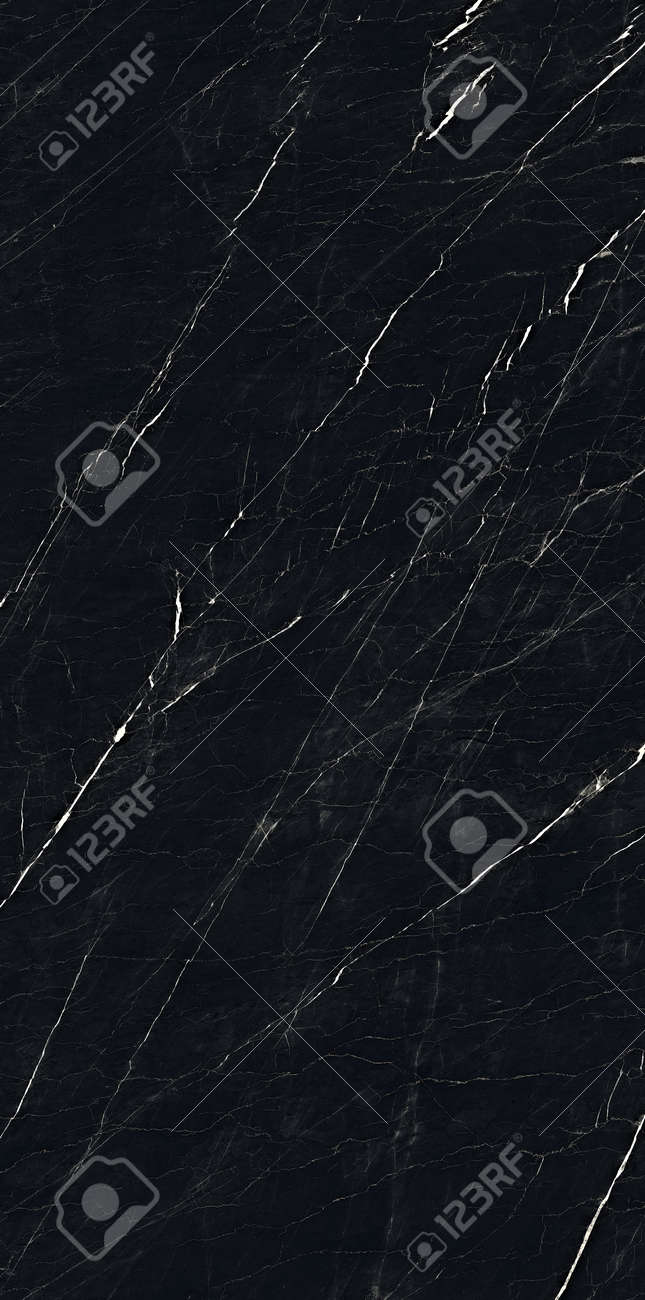 Nero Marquina Marble Design With Polished Finish With White Veins Use For  Wall And Floor Tiles Applications Stock Photo, Picture and Royalty Free  Image. Image 164637796., image size:645x1300