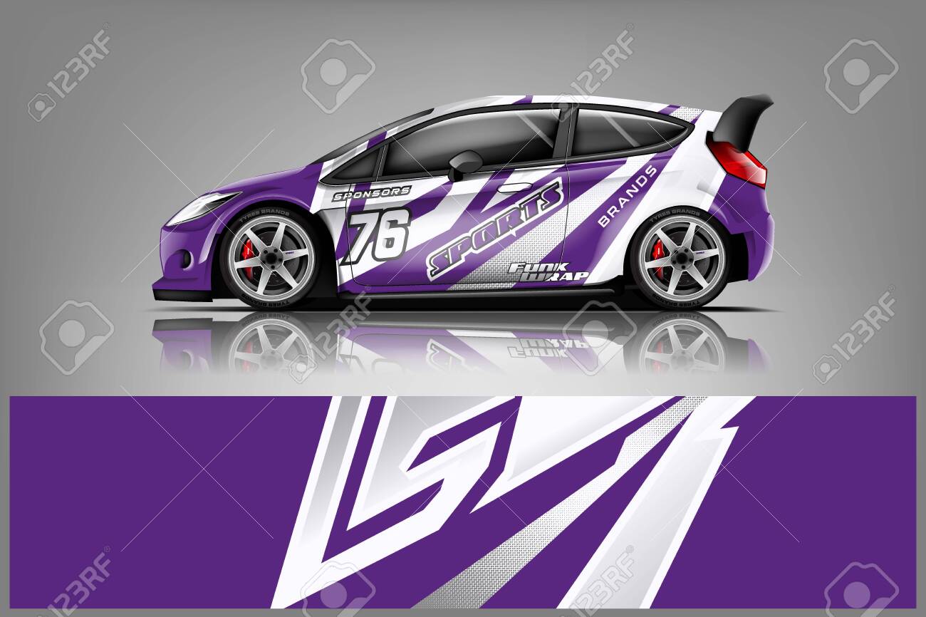 Car decal wrap design vector. Graphic abstract stripe racing background kit designs for vehicle, race car, rally, adventure and livery - Vector - 125574412 Car decal wrap design vector. Graphic abstract stripe racing background kit designs for vehicle, race car, rally, adventure and livery - Vector - 125574412