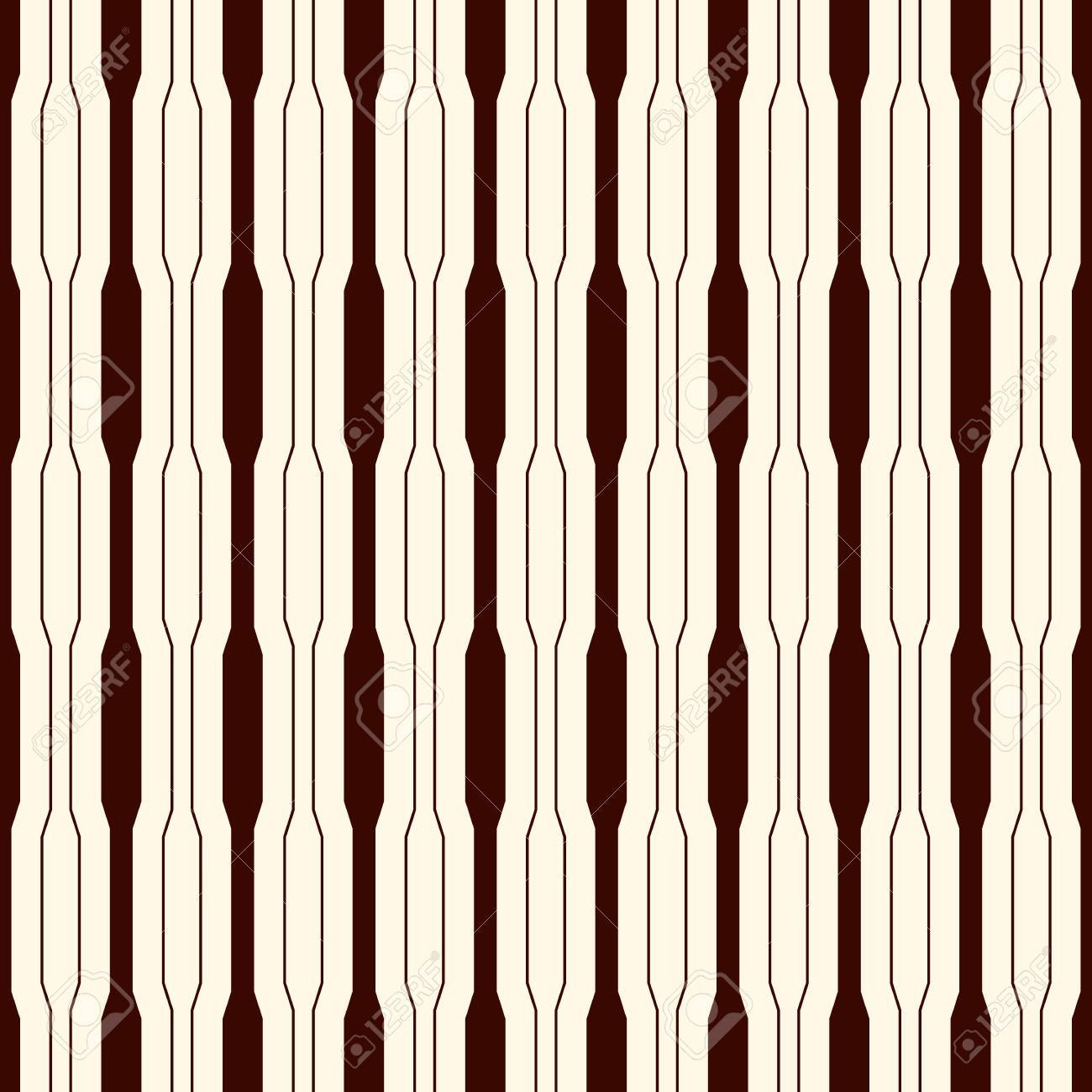 垂直線の背景を概説します シンプルな壁紙です 幾何学的な装飾とのシームレスな表面パターン ストライプ モチーフ 繊維印刷 ページ入力のデジタル ペーパーをモダンなスタイル ベクター アートのイラスト素材 ベクタ Image