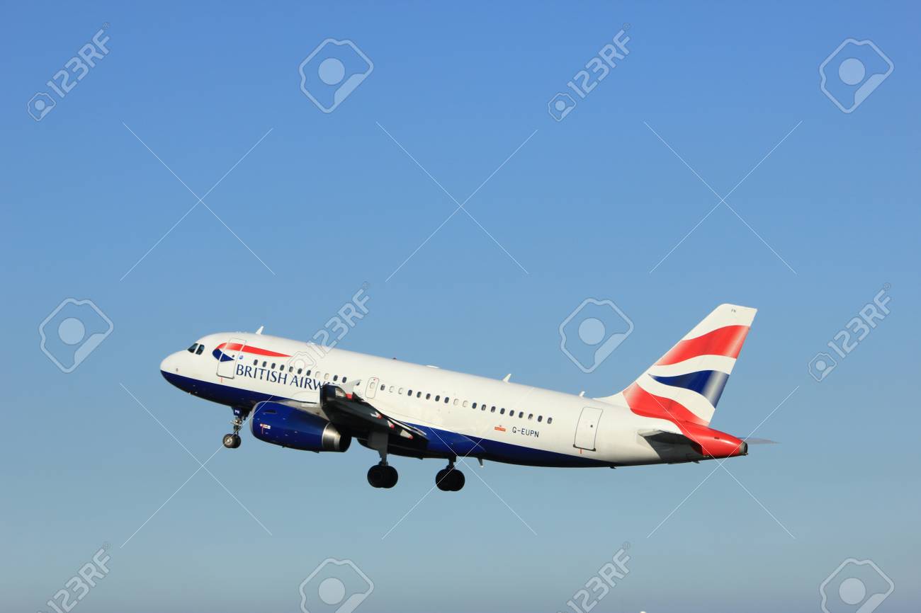 Amsterdam, the Netherlands - August, 18th 2016: G-EUPN British Airways Airbus A319,
taking off from Polderbaan Runway Amsterdam Airport Schiphol - 74274916 Amsterdam, the Netherlands - August, 18th 2016: G-EUPN British Airways Airbus A319,
taking off from Polderbaan Runway Amsterdam Airport Schiphol - 74274916
