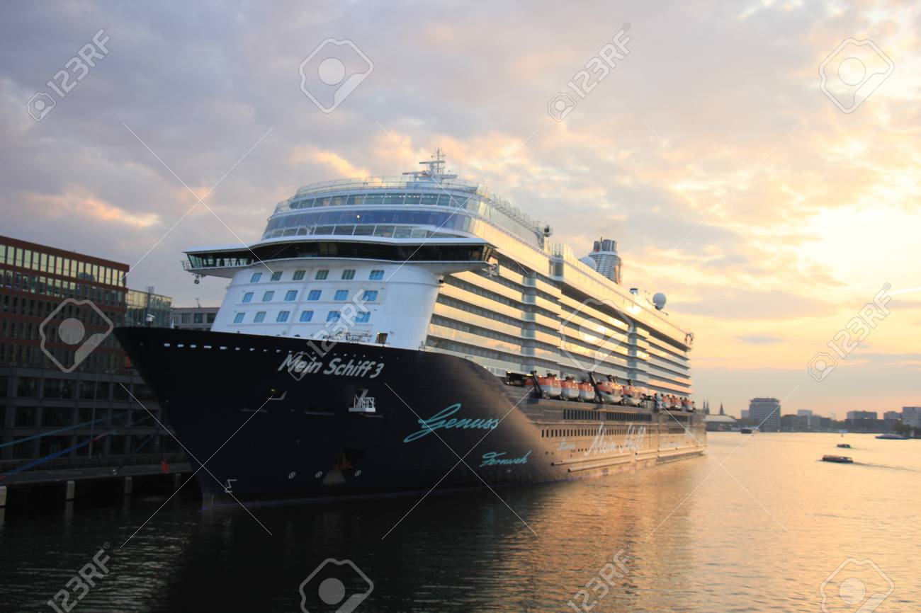 Amsterdam The Netherlands May 11th 2017 Mein Schiff 3 Tui