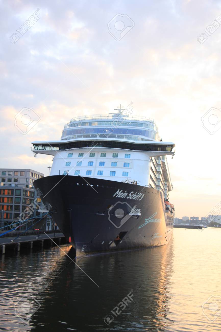 Amsterdam The Netherlands May 11th 2017 Mein Schiff 3 Tui