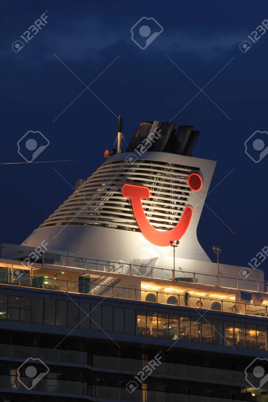 Amsterdam The Netherlands May 11th 2017 Mein Schiff 3 Tui