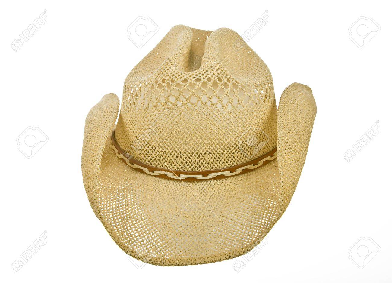 worn cowboy hat