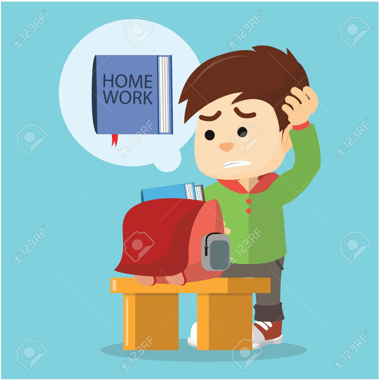 Домашнее задание на английском. Работа иллюстрация. Forget homework. Doing my homework. I forgot to do my homework.