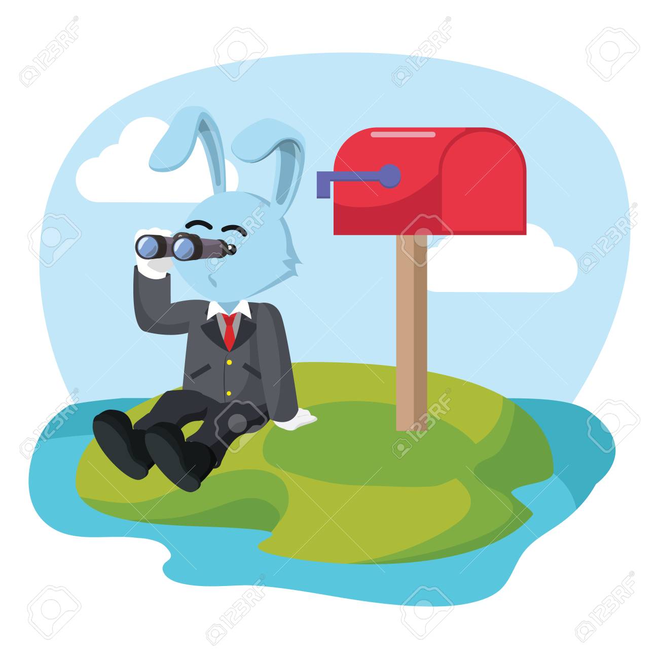 Waiting For Mail >> Business Rabbit Waiting Mail Royalty Free Cliparts Vectors And Waiting For Mail >> Business Rabbit Waiting Mail Royalty Free Cliparts Vectors And