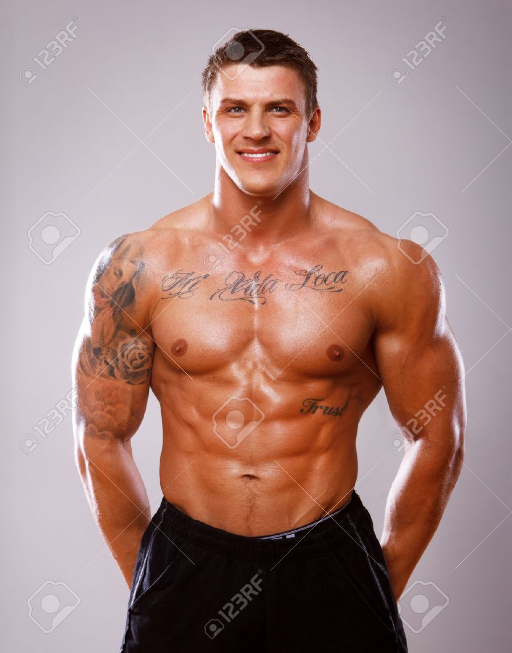 sexy muscle man photo Exotic erotica ball
