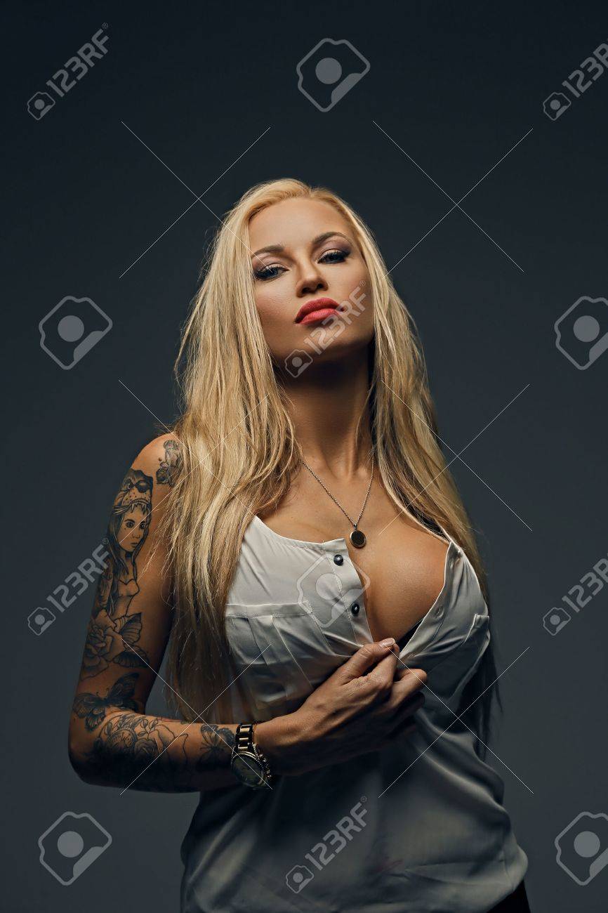 Hot Tattooed Blonde Hot Tattooed Blonde