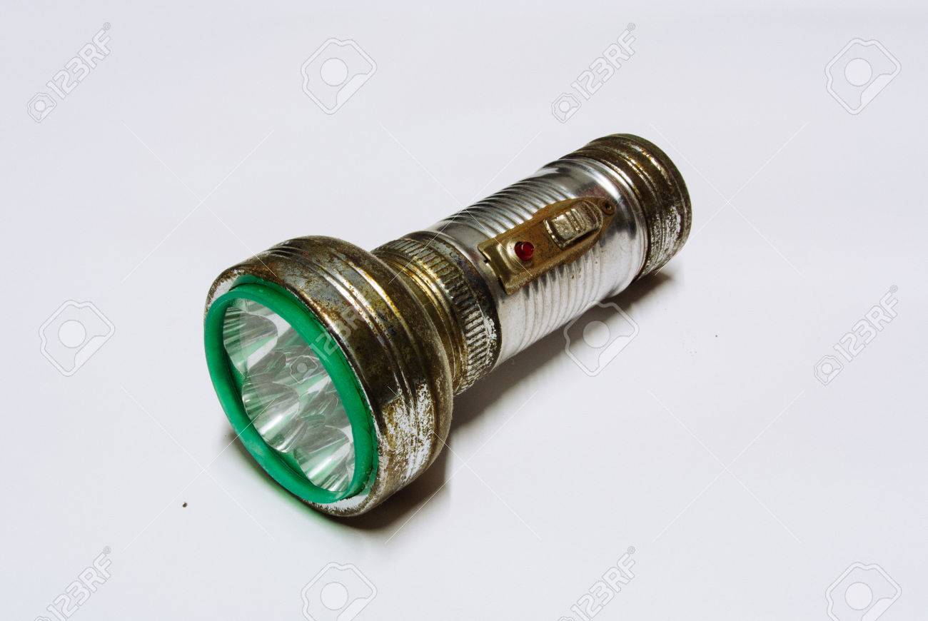 古い懐中電灯 の写真素材 画像素材 Image