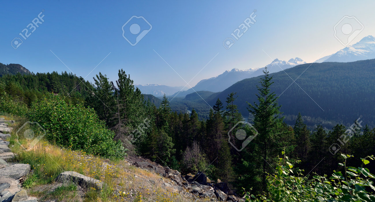 The Coastal Mountains in British Columbia. Canada - 160995823 The Coastal Mountains in British Columbia. Canada - 160995823