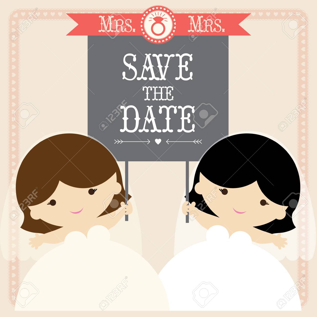 vector wedding couple vector template