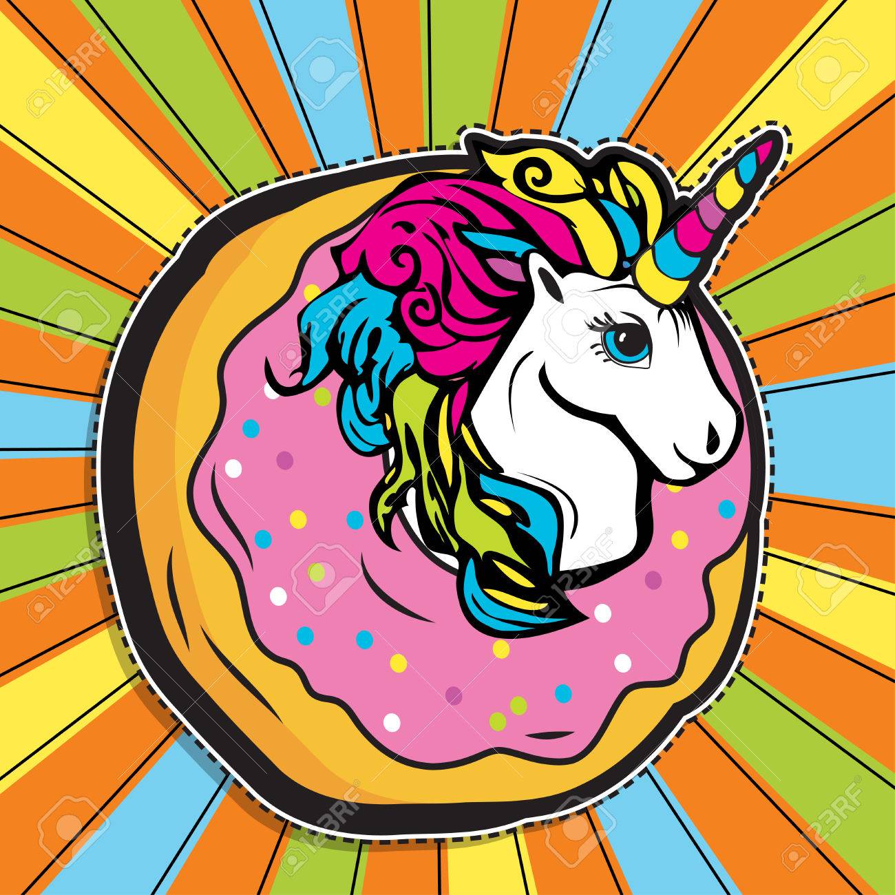 fashionable pop art with