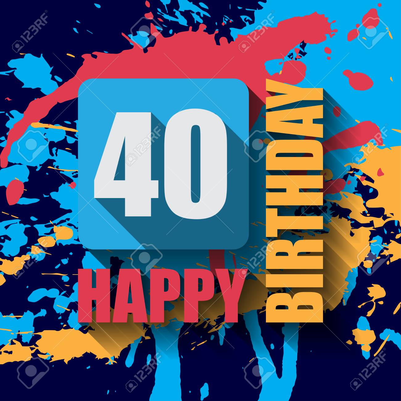 40 Fond Joyeux Anniversaire Ou Une Carte Avec Fond Colore Banque D Images Et Photos Libres De Droits Image