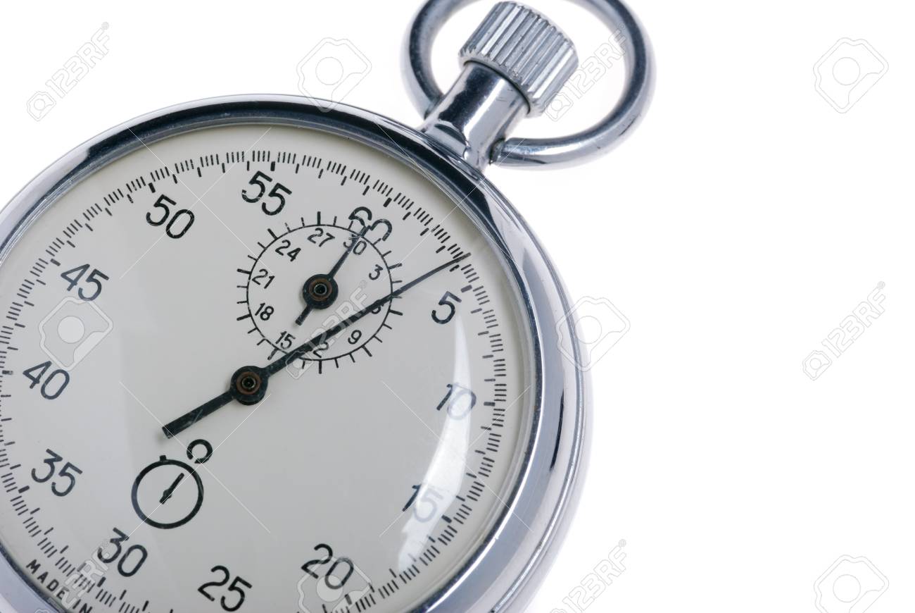 analog watch with stopwatch