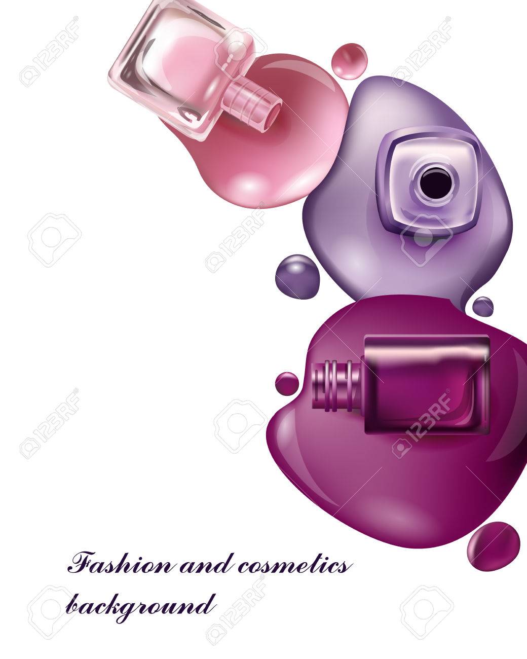 beauty leaflet template
