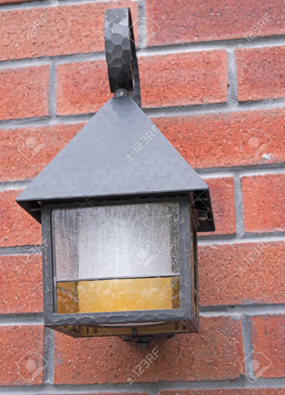 Sicherheit Aussenbeleuchtung Aussen Haus Licht Vertikale Foto