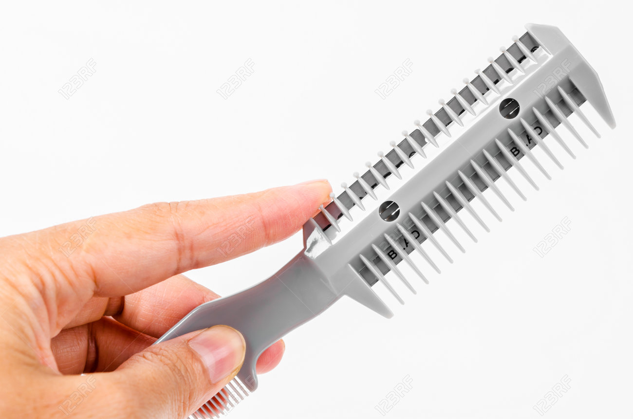 blade with comb